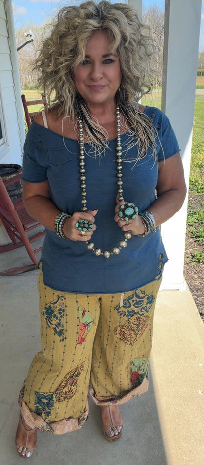 Dahlia Pants Reversible