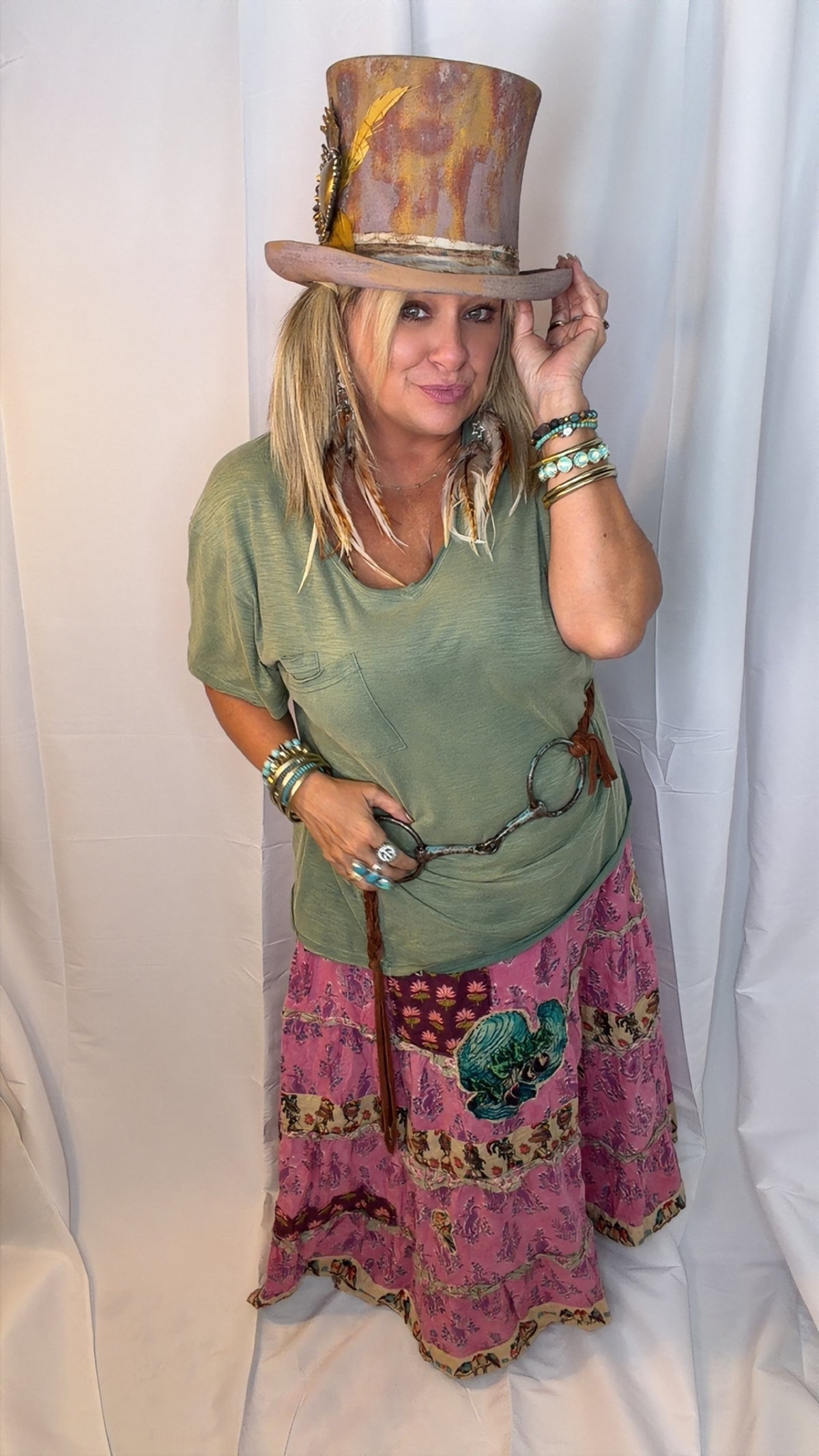 Dune Light Skirt - Faded Rose