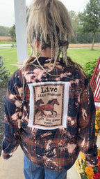 Distressed Flannel - Live Like Someone