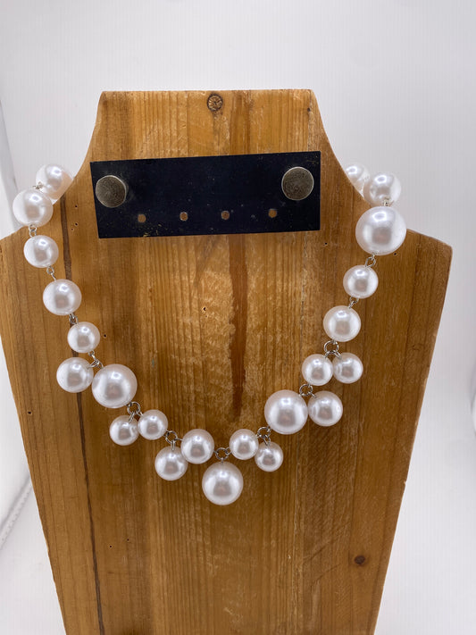 Pearl Tone Strand Necklace FINAL SALE