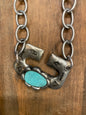 Turquoise Navajos Initials FINAL SALE