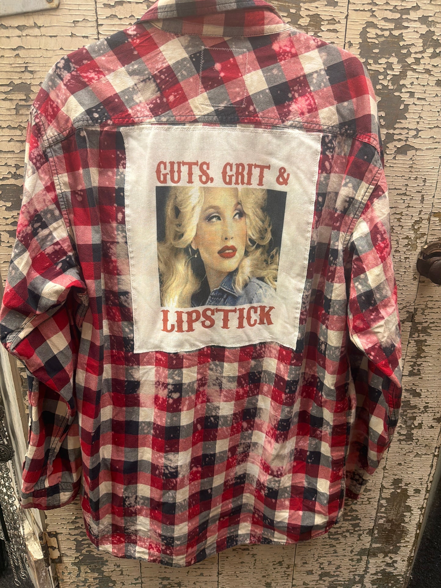 Distressed Flannel - Dolly