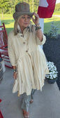 Sandstone Linen Top/Jacket