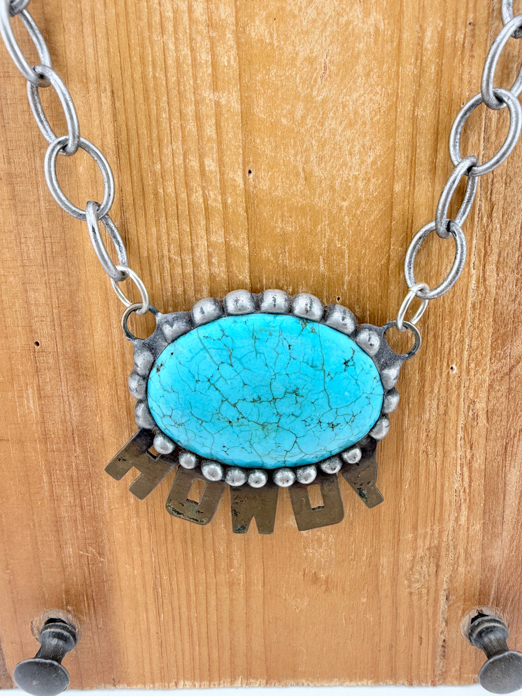 Howdy Turquoise Necklace FINAL SALE