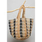 Handwoven Earthy Tone Textured Bohemian Casual Tote Bags