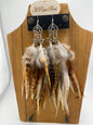 Feather And Stars Earrings FINAL SALE