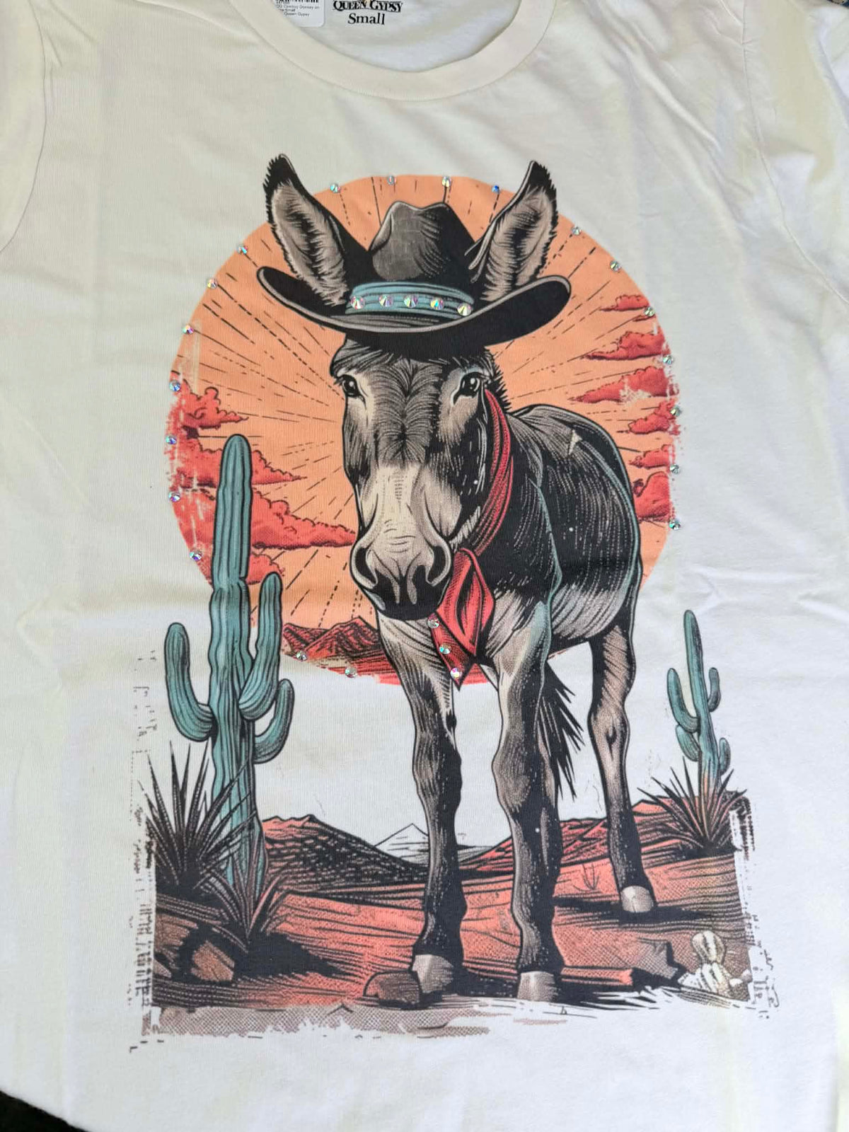 Cowboy Donkey - Tshirt