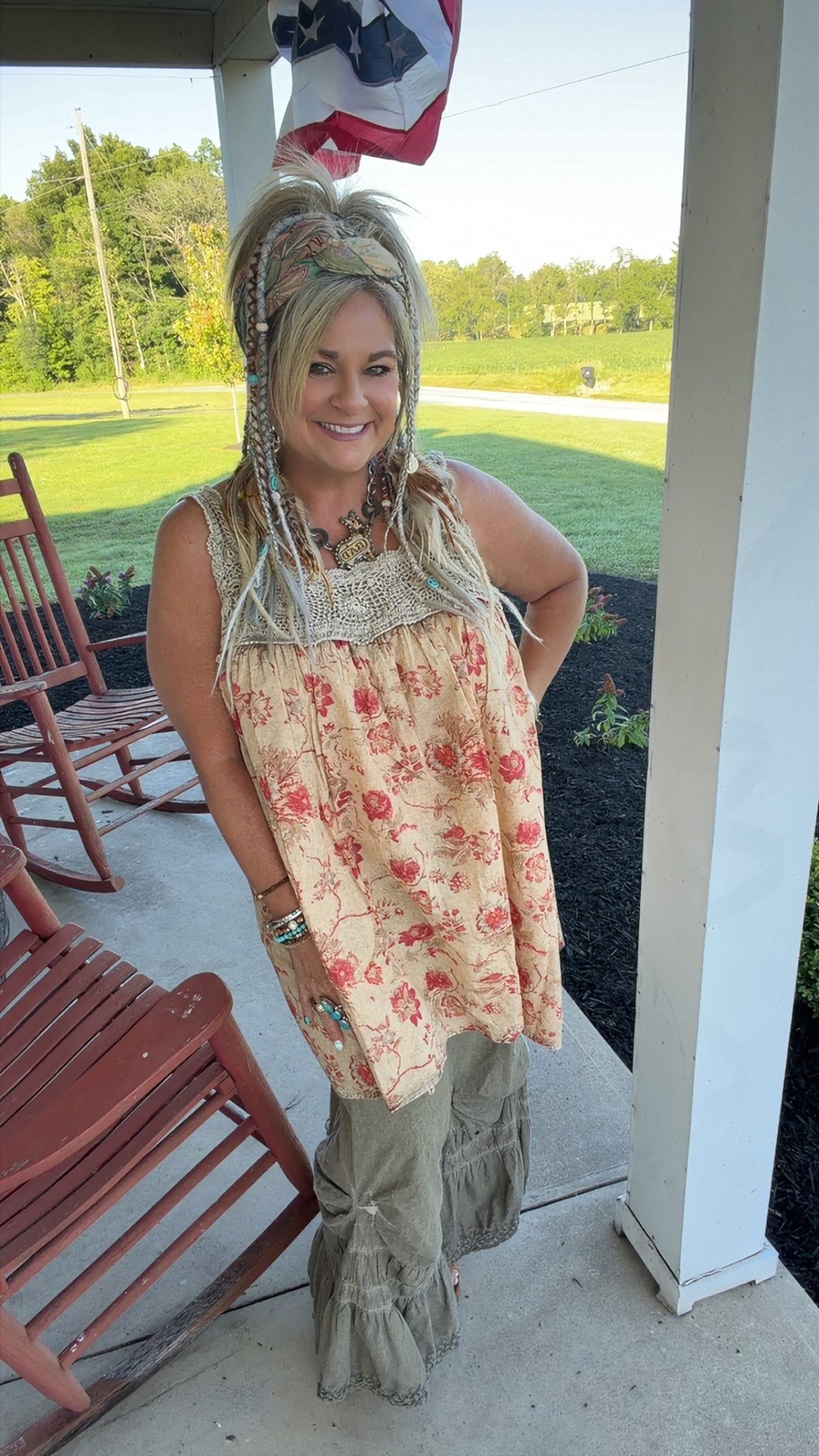 Sunset Prairie Tank FINAL SALE
