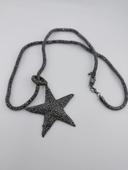 Midnight Rockstar 18”Necklace FINAL SALE