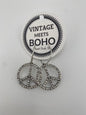 Bling Peace Earring FINAL SALE