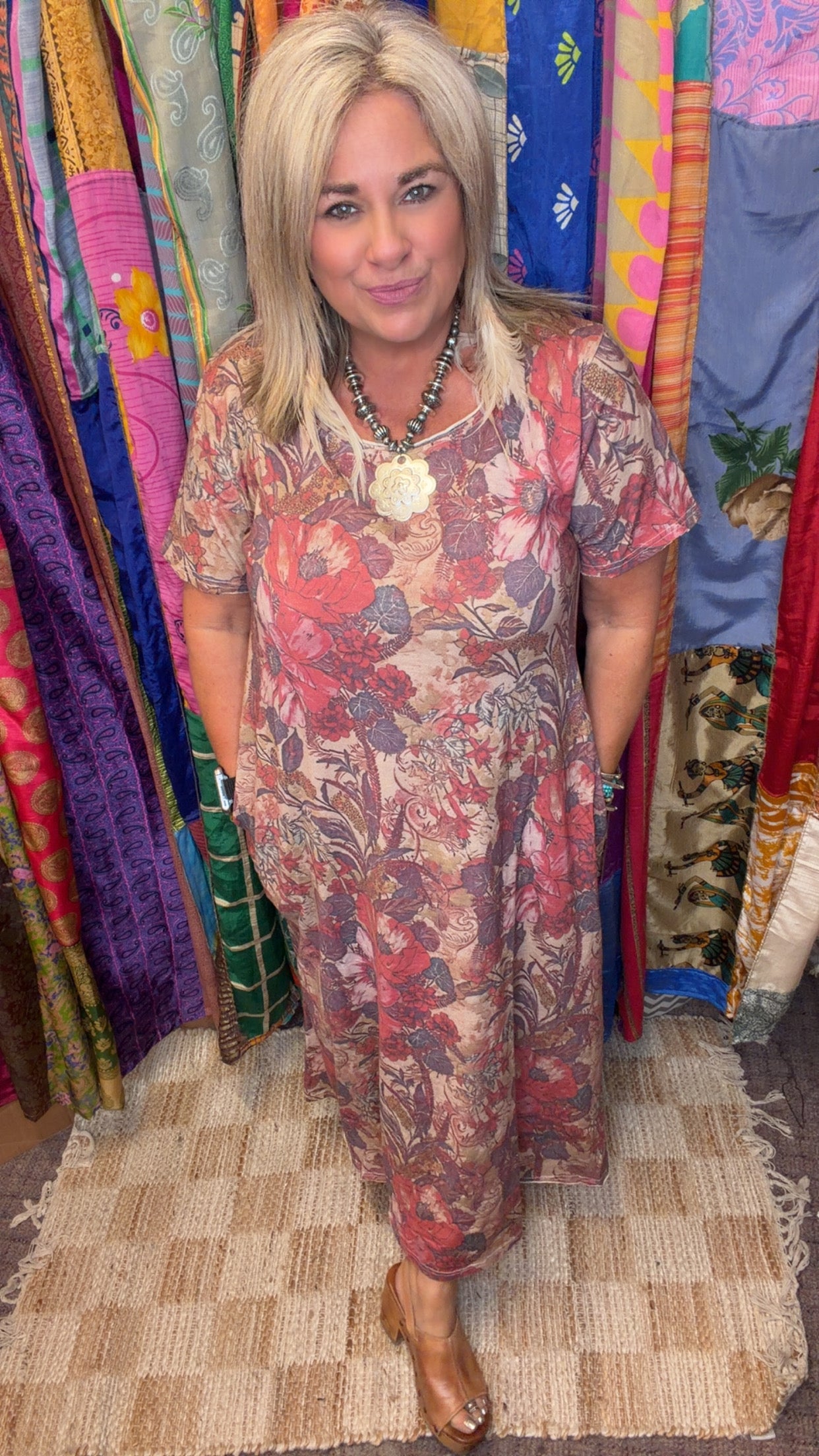 Weekend Wander Dress -Woodland Meadows