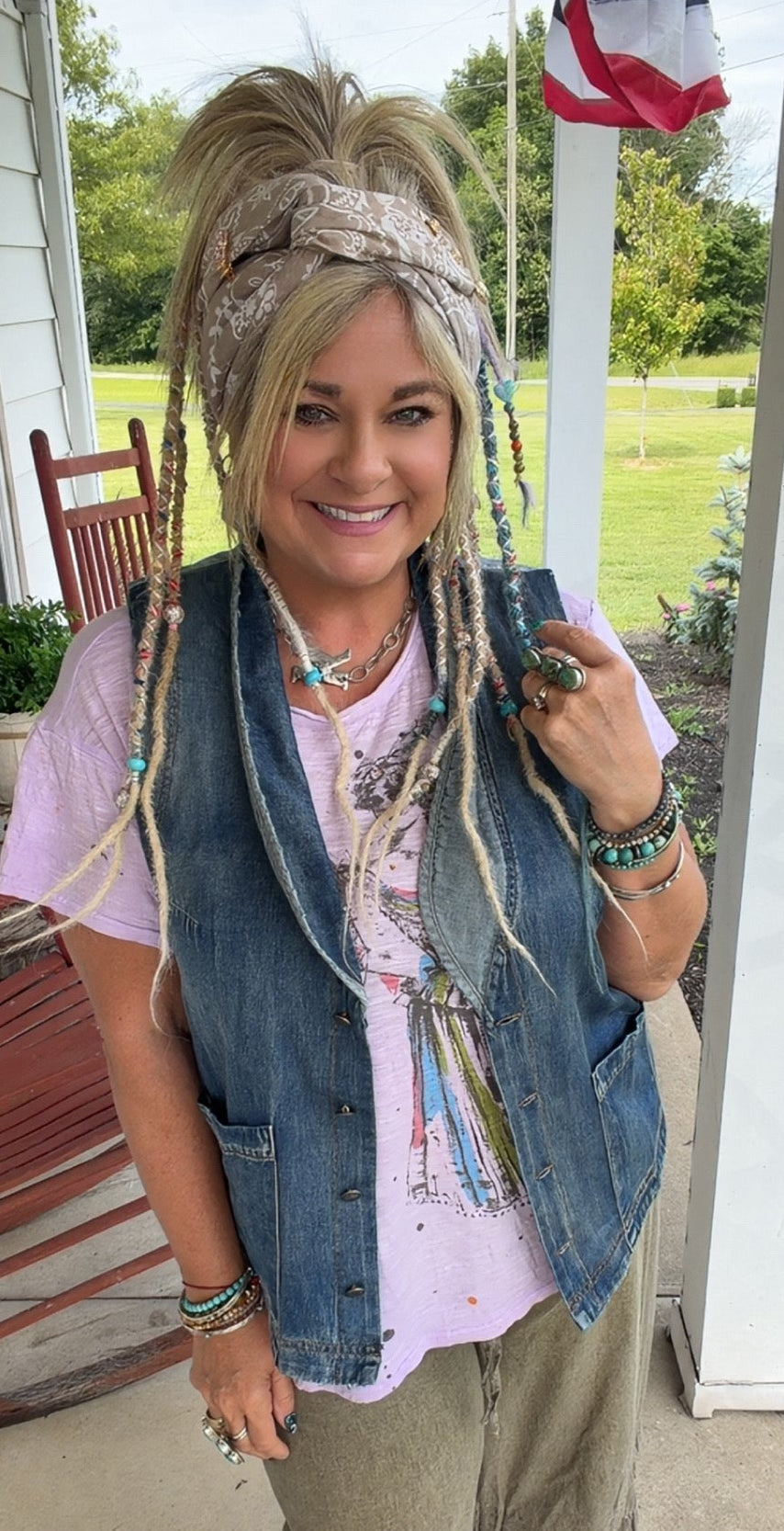 Spellbound Vest - Medium Chambray