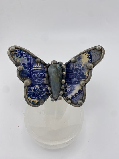 Butterfly Cuff - Blue 1 FINAL SALE