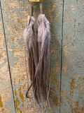 Gunsmoke Feather Earrings FINAL SALE