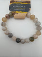 Gemstone Energy Bead Stretch Bracelets 8mm