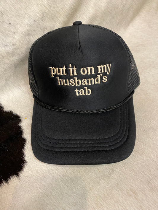 Ball Cap - Put it On My Husbands Tab