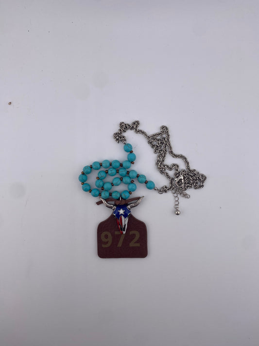 972 Tag Necklace FINAL SALE