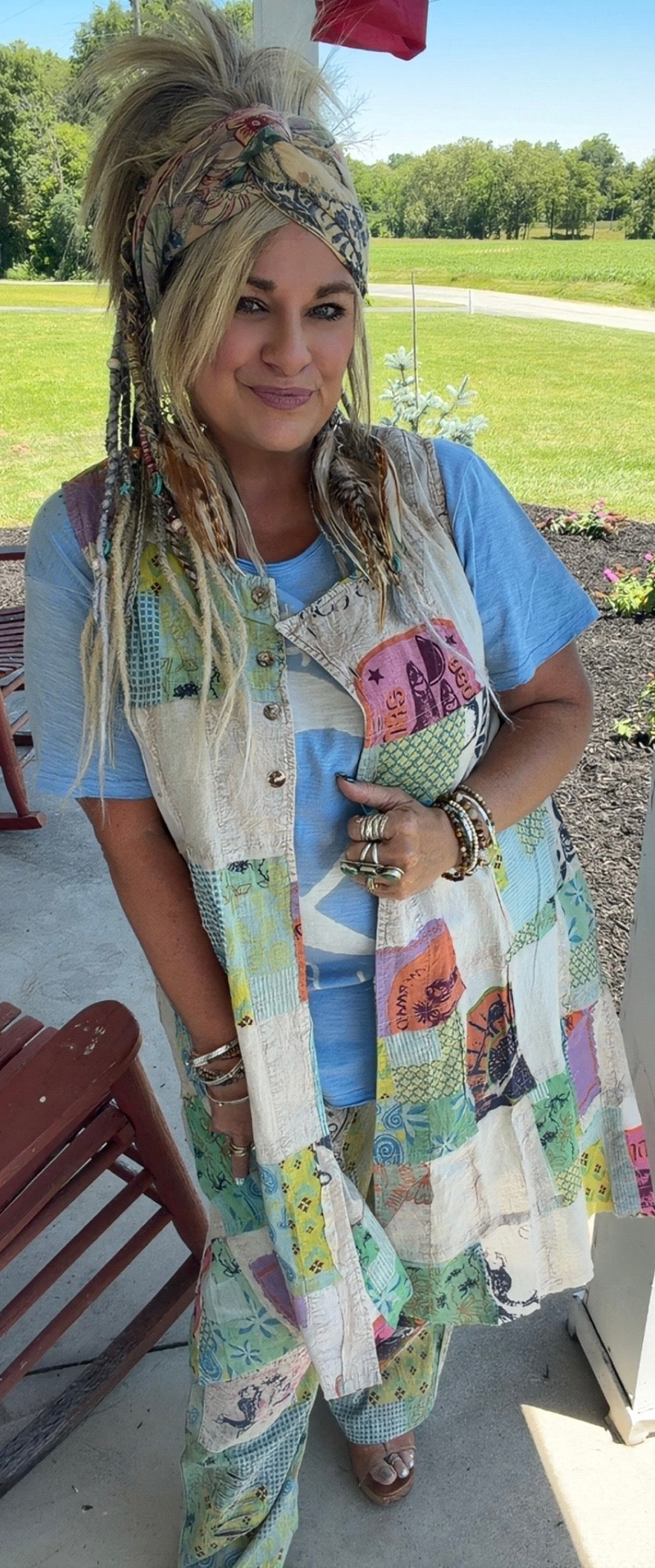 Cottage Patchwork Duster