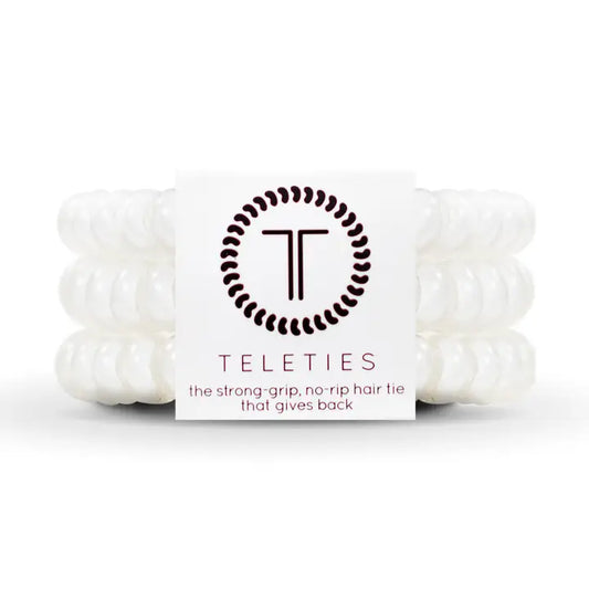 Spiral Hair Coils | Small | Coconut white