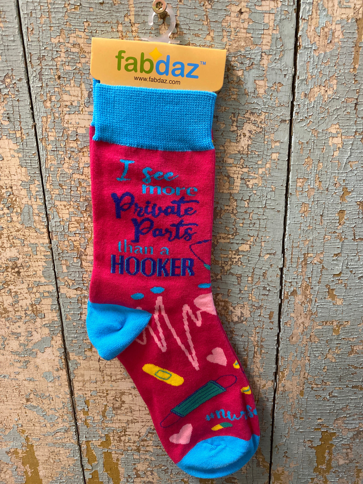 Crew Socks - I See More Private Parts