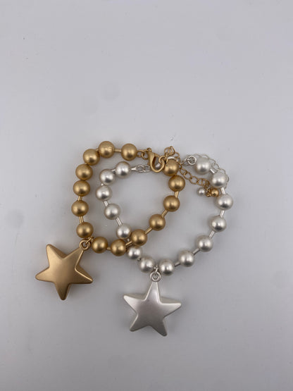 Brushed Metal Star Bracelet FINAL SALE