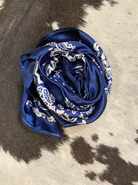 Wild Rag - Oversized Blue/White