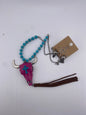 Hot Pink Skull Necklace and Earring Set FINAL SALE