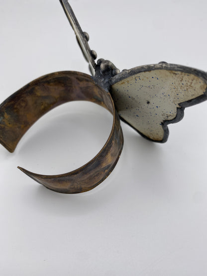 Butterfly Cuff - Blue 3 FINAL SALE
