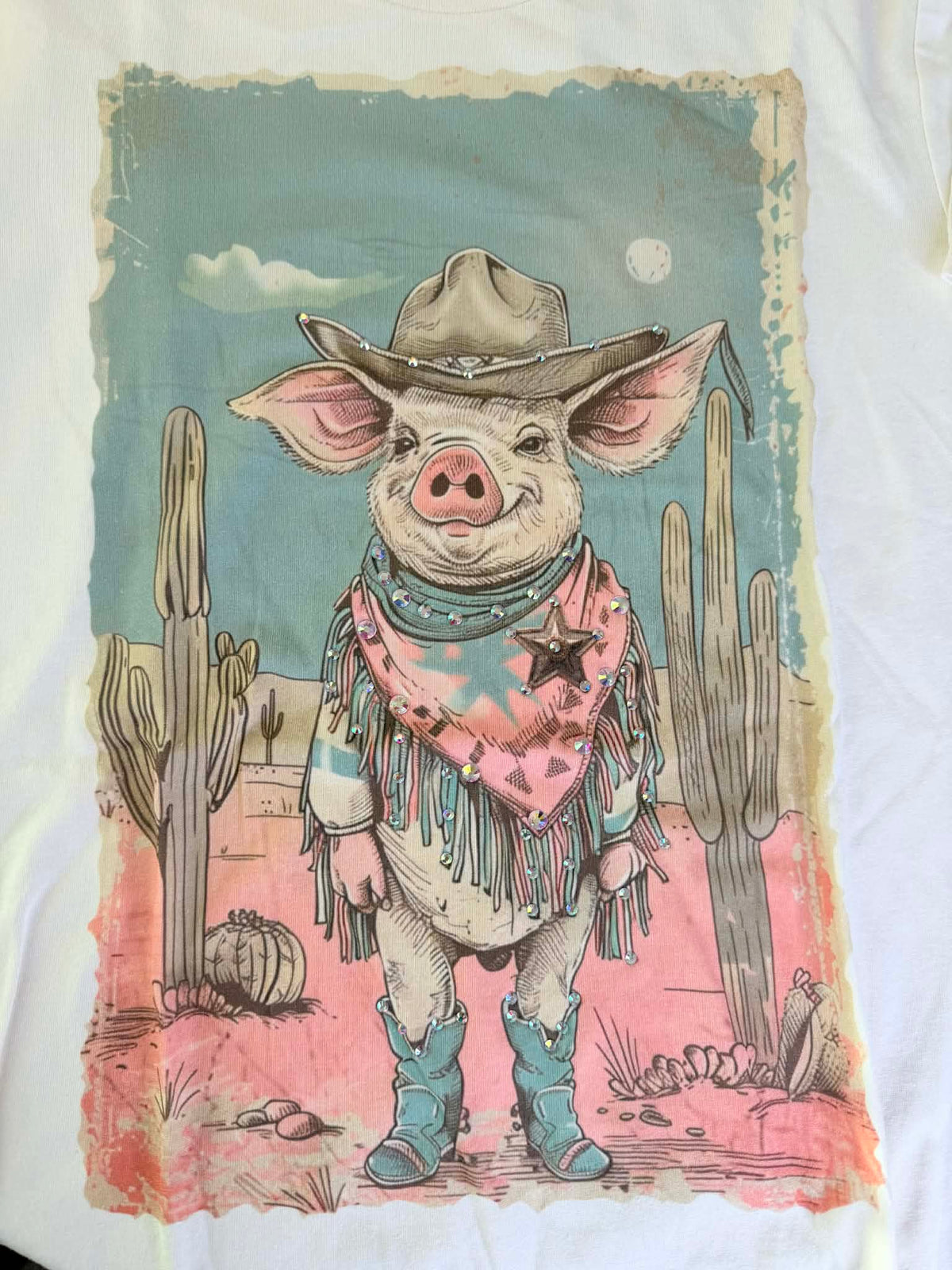 Rodeo Pig - Tshirt
