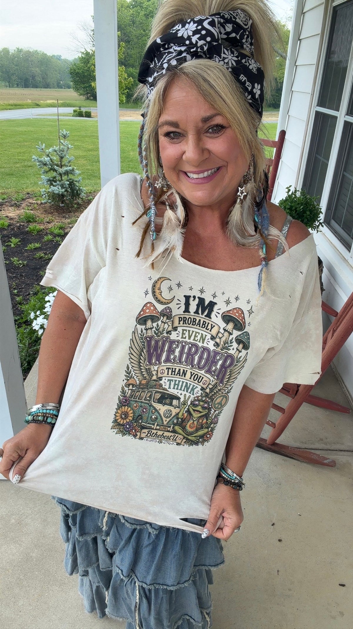 BthebestU Tee - I'm Probably Even Weirder