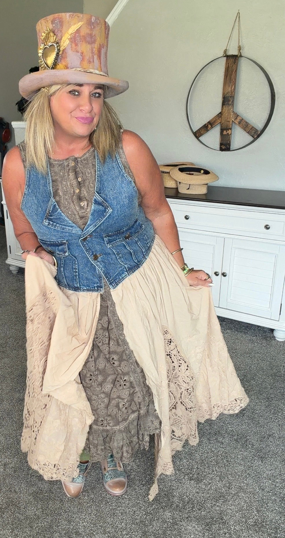 Whispering Willow Vest Duster