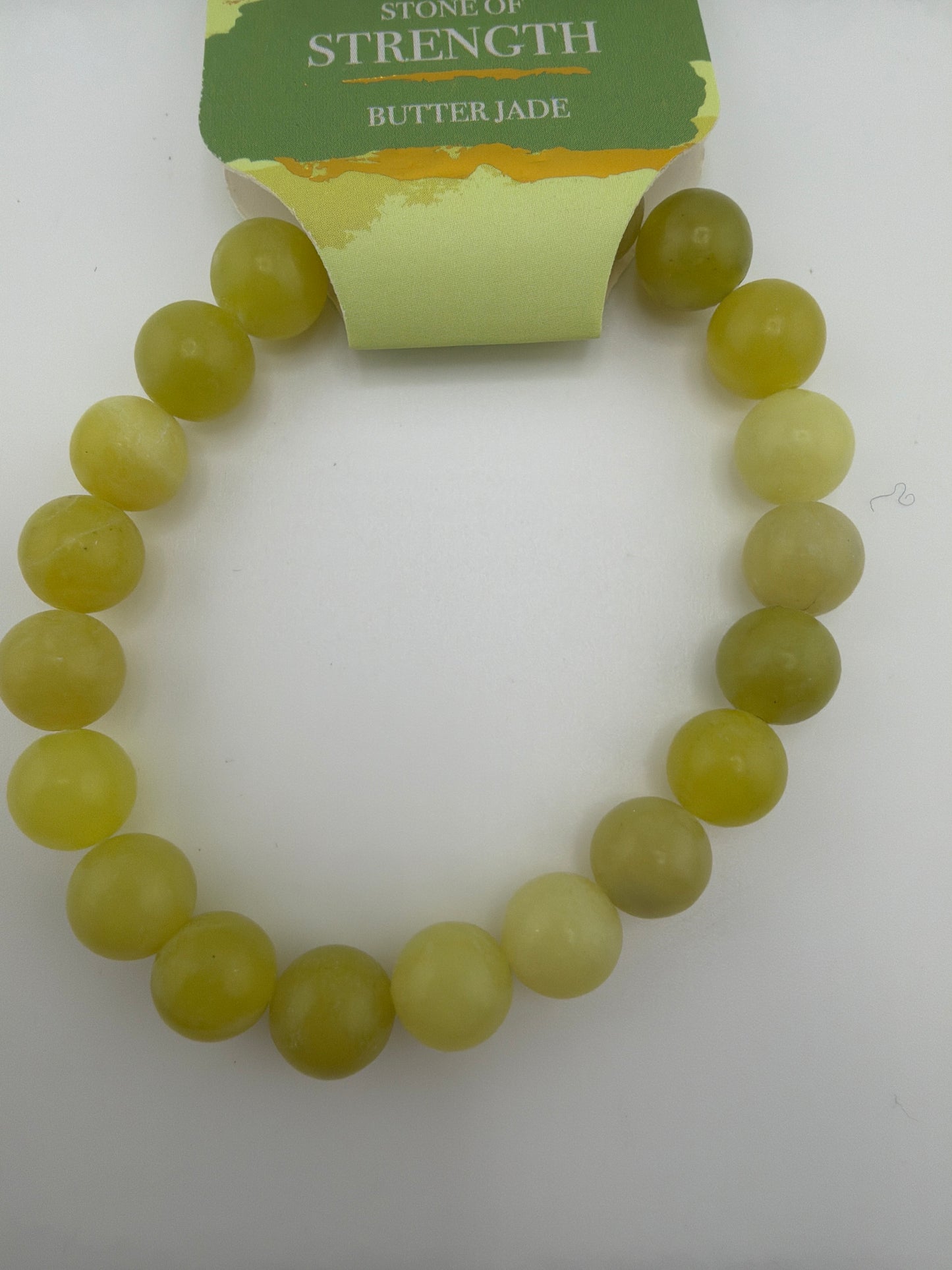 Gemstone Energy Bead Stretch Bracelets 8mm