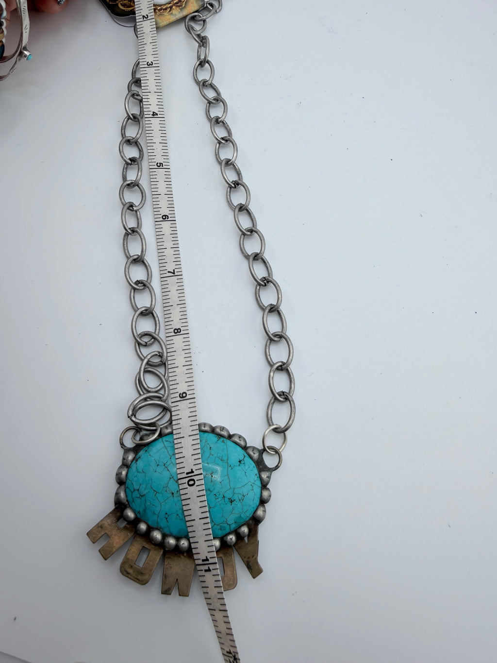 Howdy Turquoise Necklace FINAL SALE