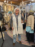 Sleeveless Crochet Cardigan