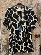 Abstract Dress Mini Dress