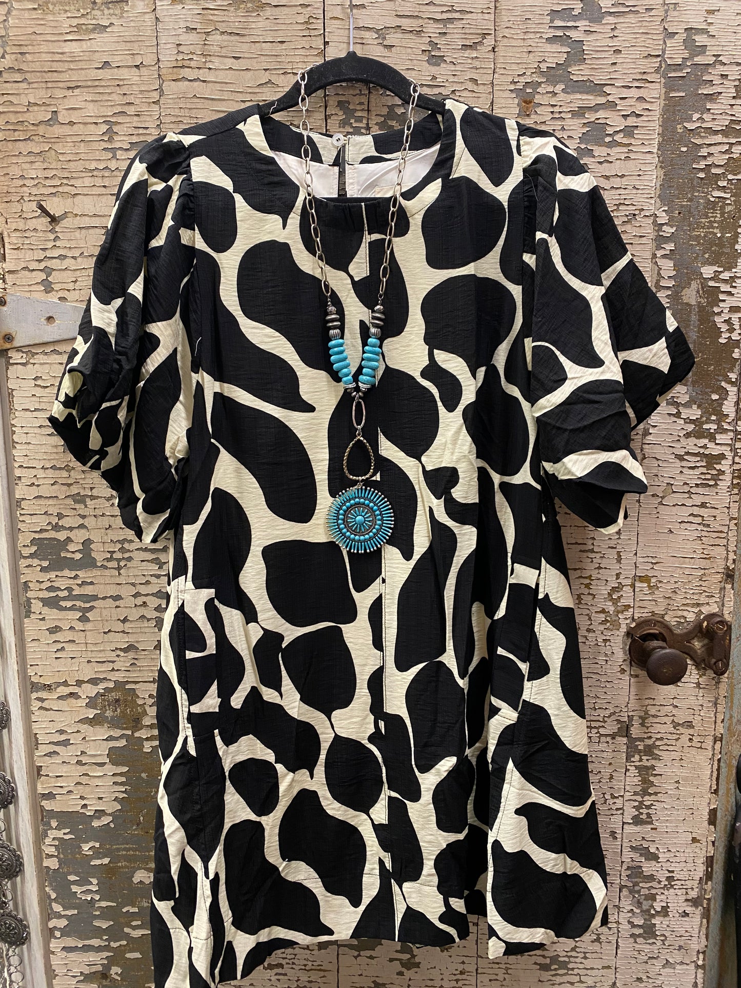 Abstract Dress Mini Dress