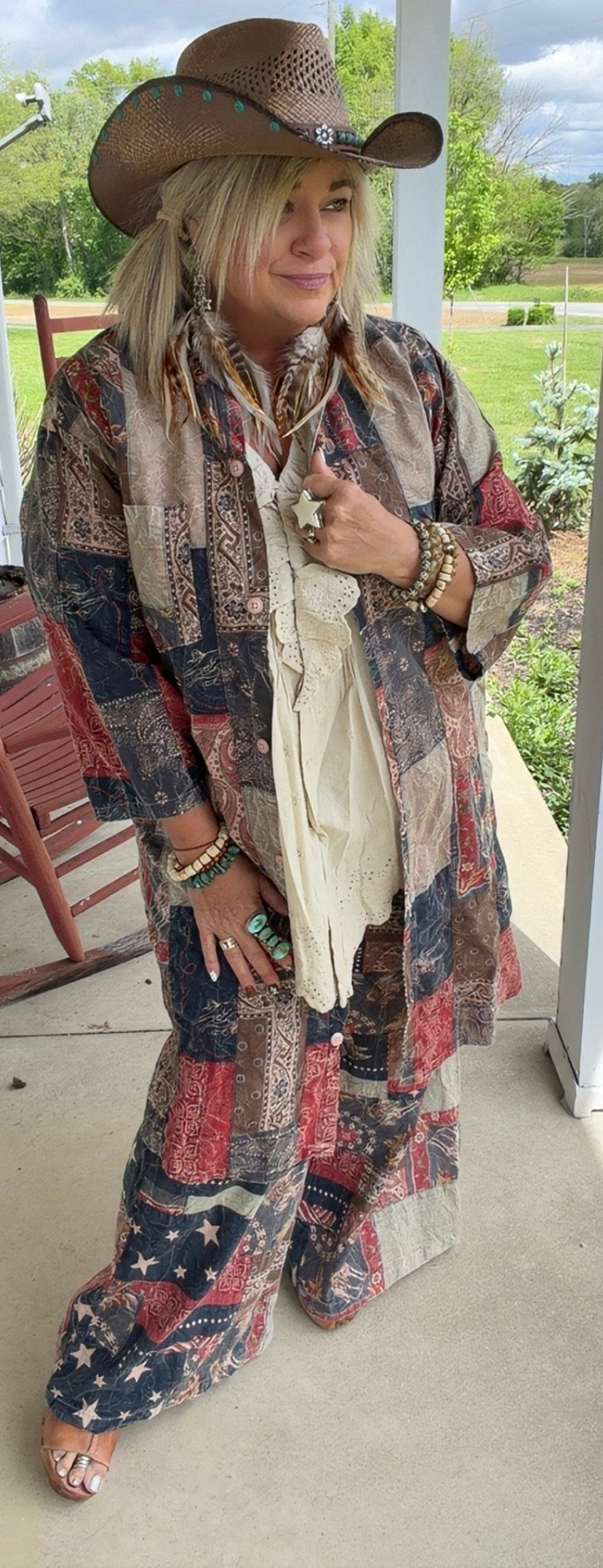 Stars And Stripes Duster
