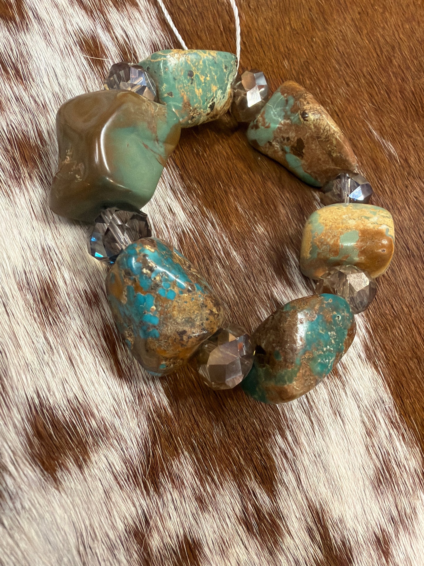 Turquoise Stretch Bracelet  FINAL SALE