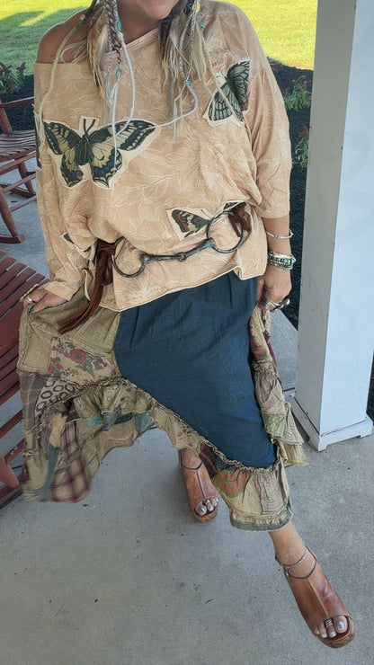 Heirloom Patchwork Skirt