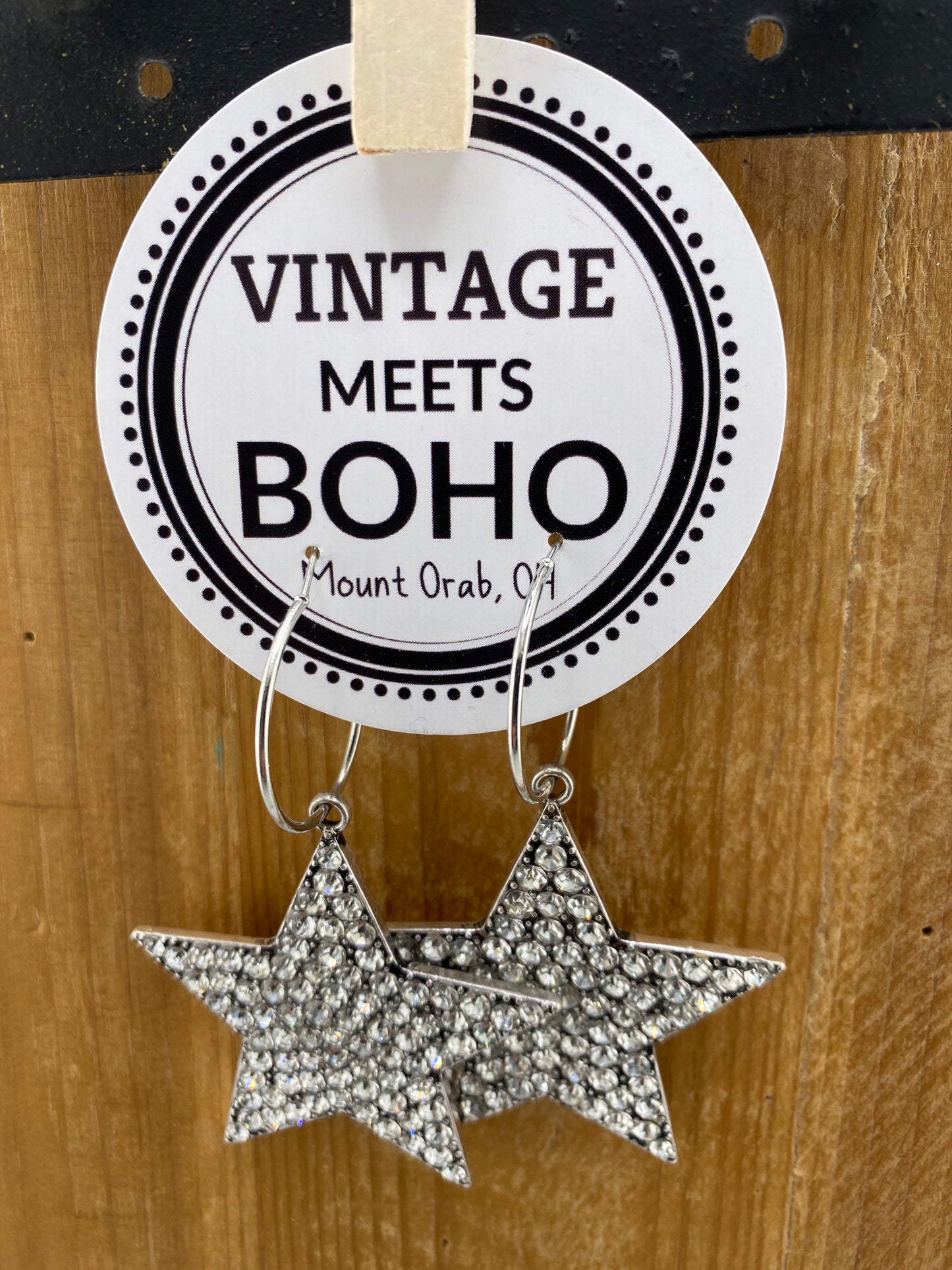 Silver Bling Stars FINAL SALE