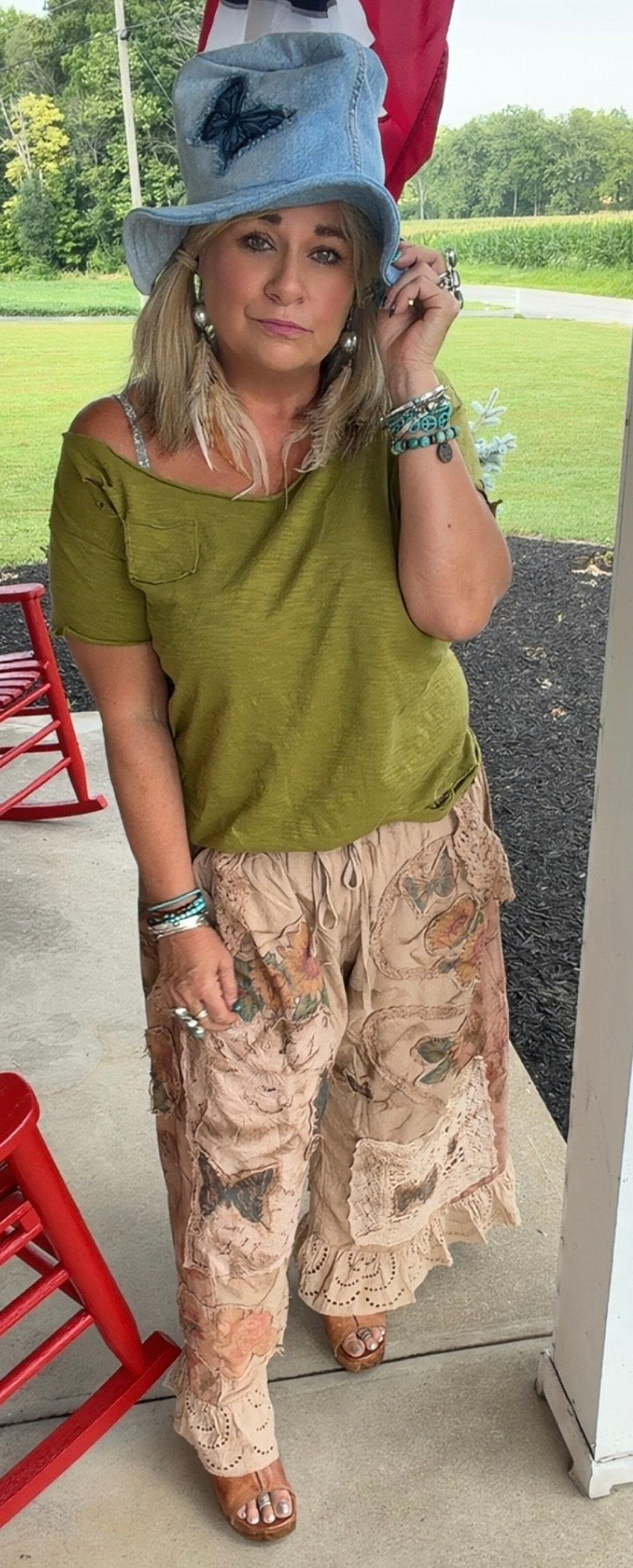 Floral Meadows Pants