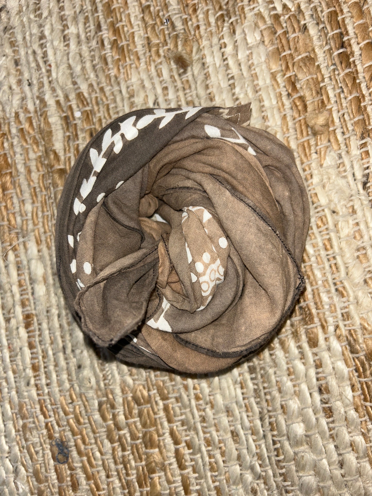 Oversized Bandana -Distressed