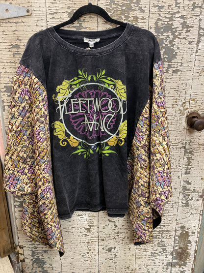 Fleetwood Mac poncho top