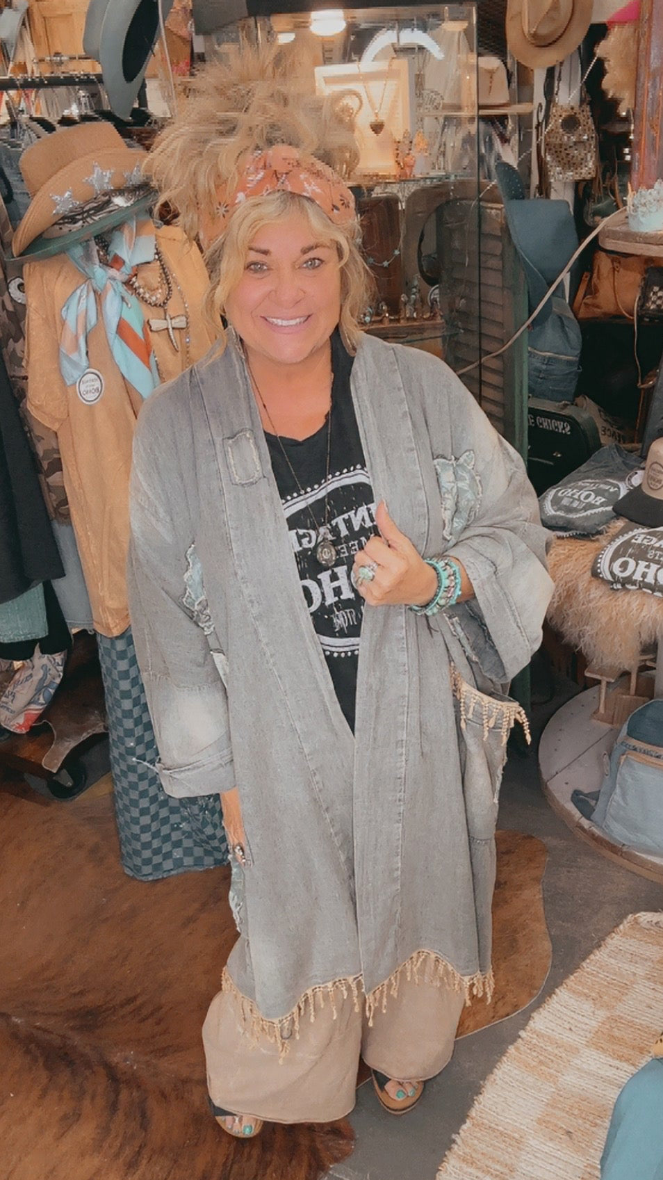Oversized Patchwork Kimono FINAL SALE