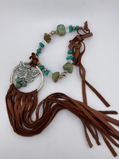 Moonlit Flutter Necklace FINAL SALE