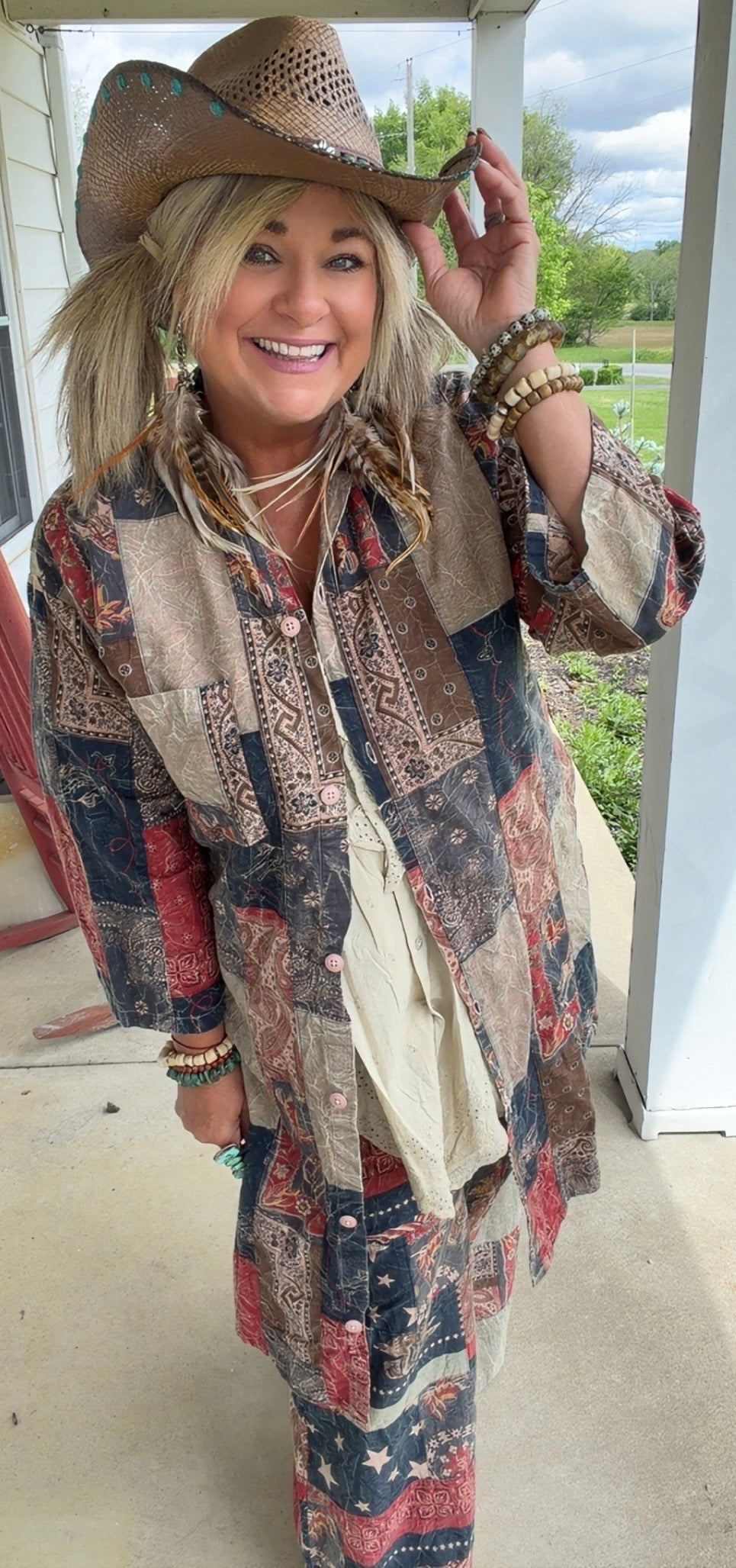 Stars And Stripes Duster