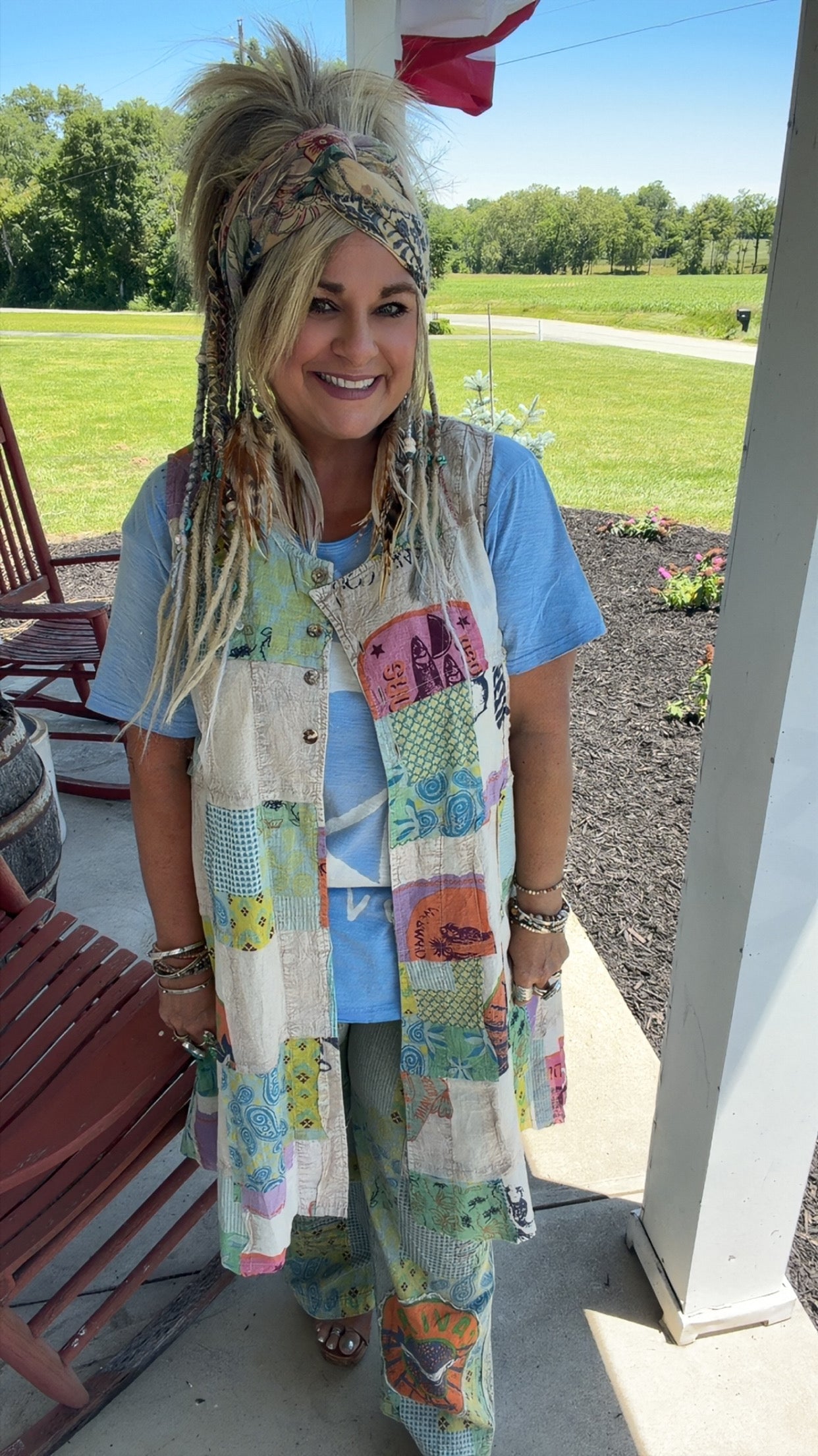 Cottage Patchwork Duster