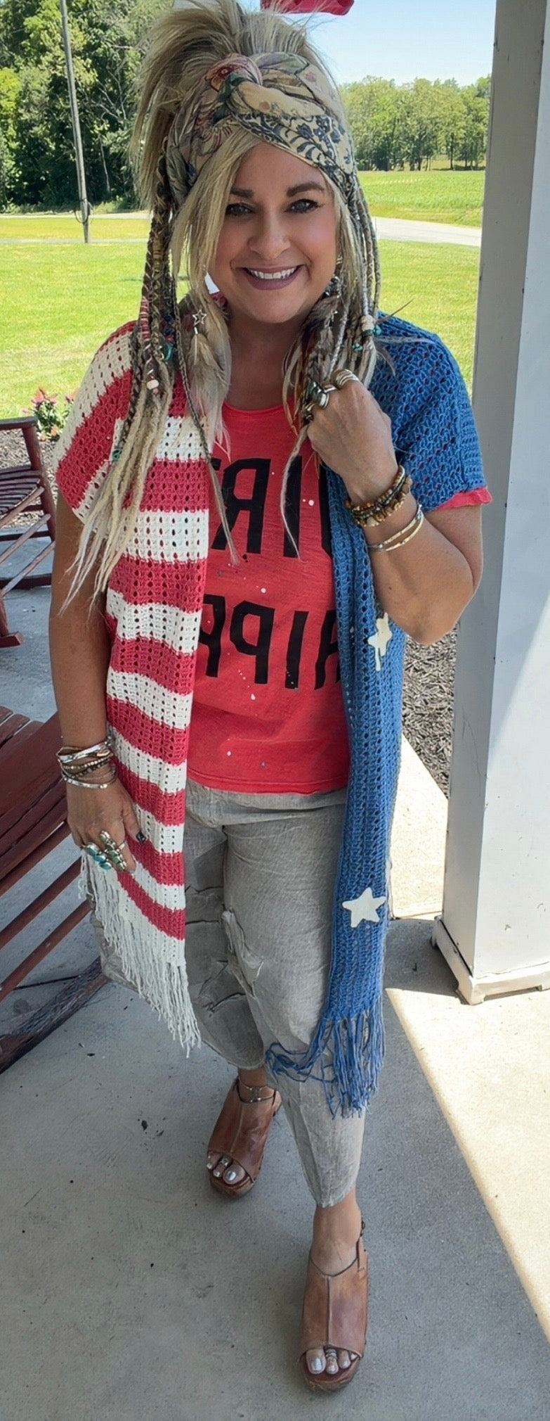 Firecracker Fringe  Knit Cardigan