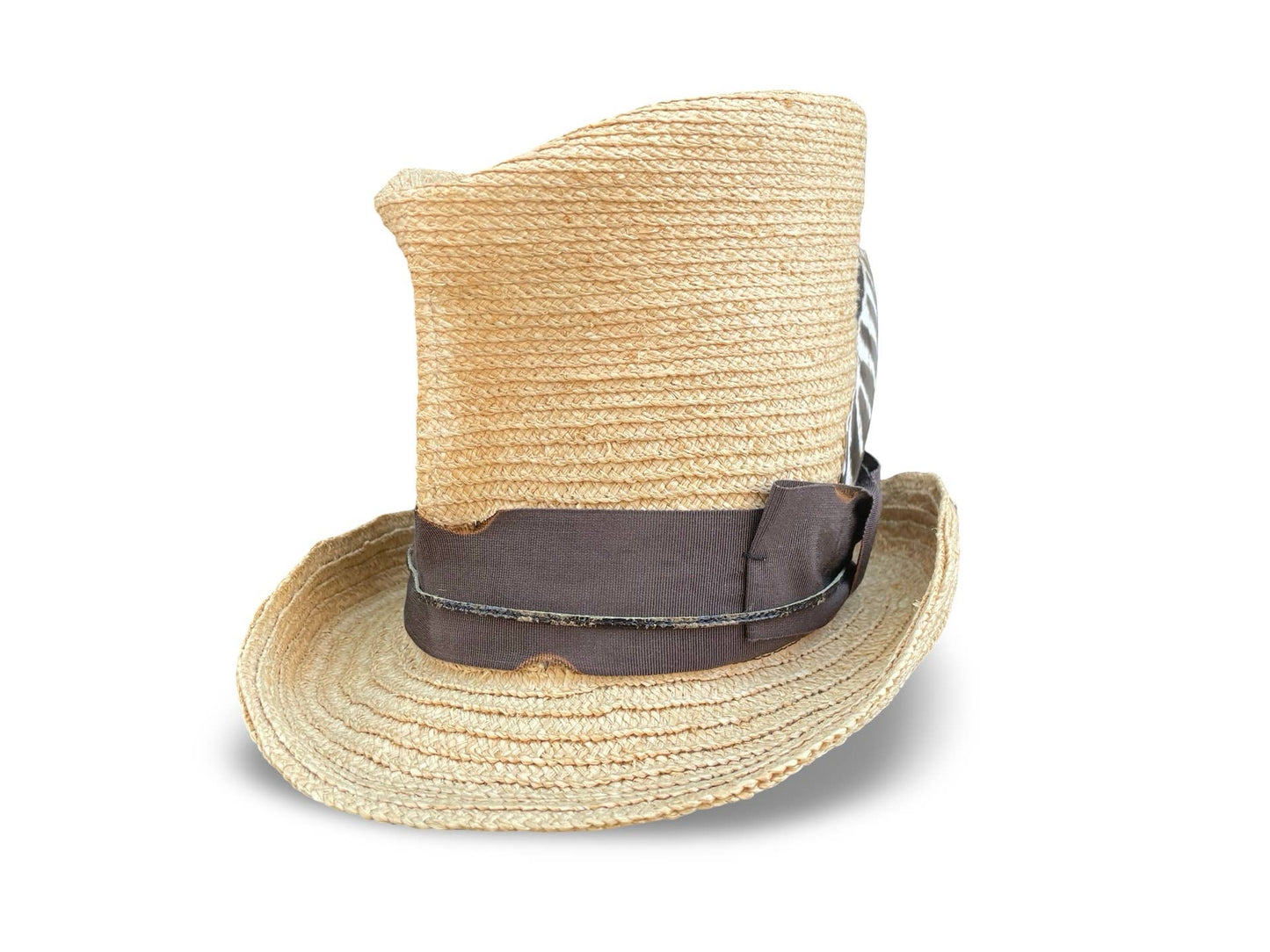 Dandy - Straw Braid Top Hat