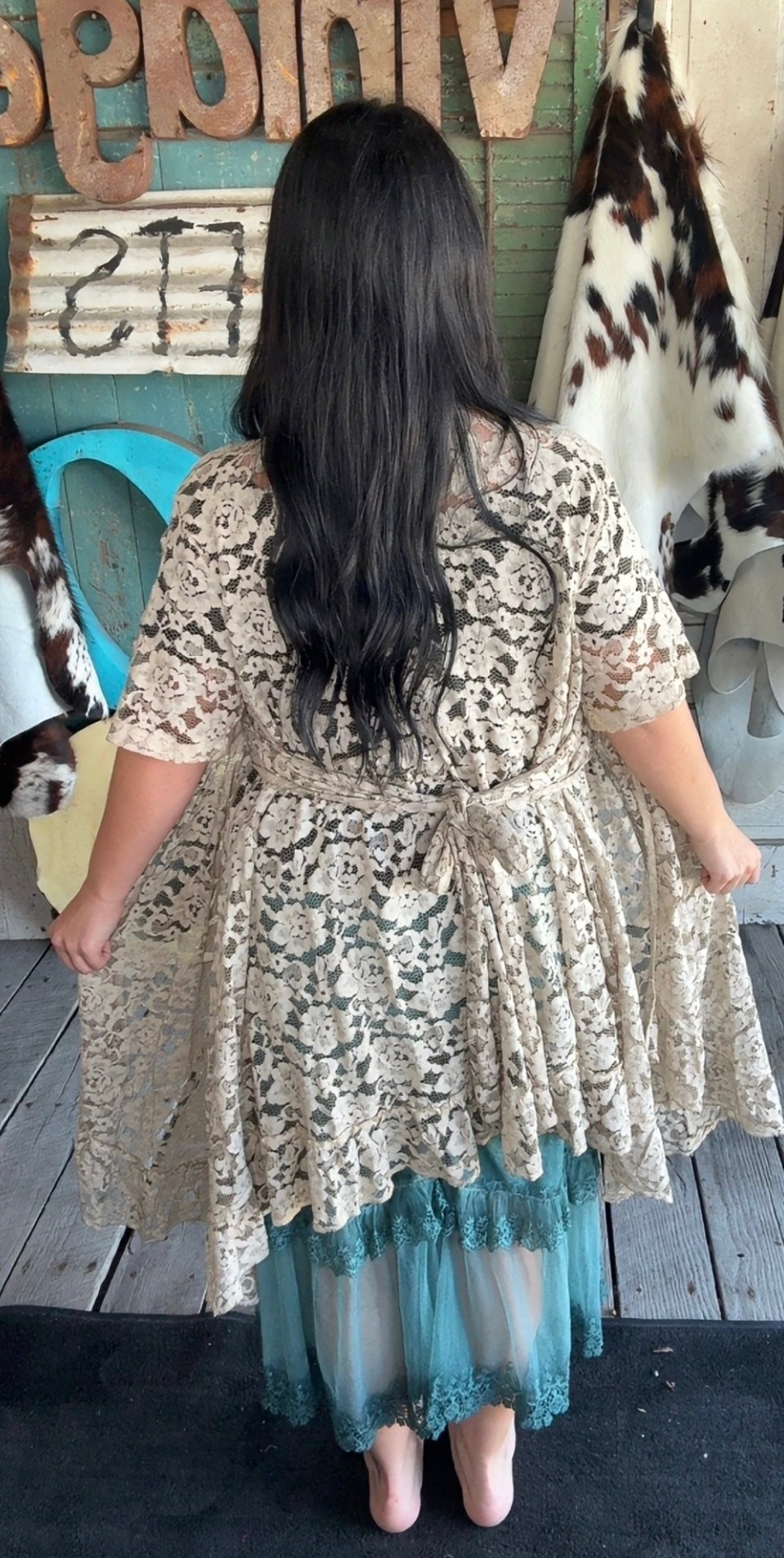 Graceful Walks Jacket - Tea Stained